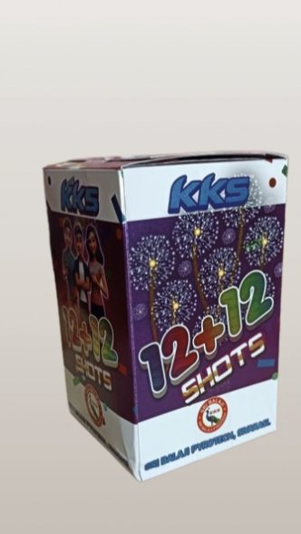 12 Shot Color with Crackling | 1 Box